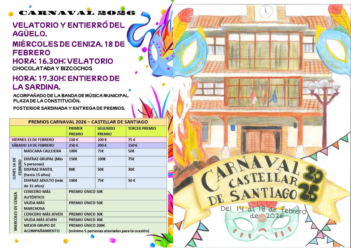 Primera página del documento oficial: Programa Carnaval 2026