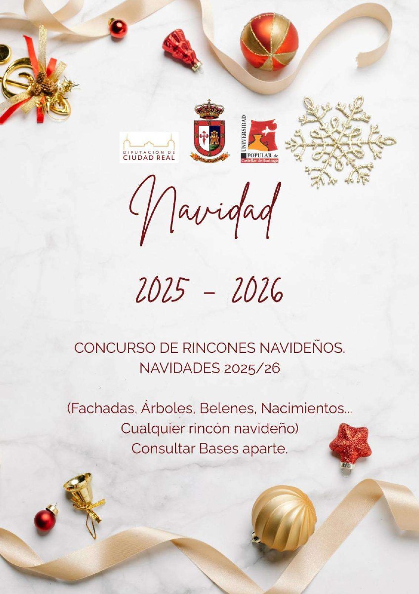 Primera página del documento oficial: Programa Oficial Navidad 2025